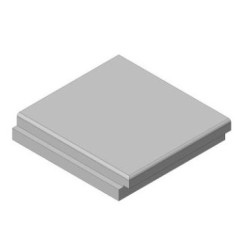 Šamotová deska spodní, pravá KV DYNAMIC 2G 66. 50. 13 B 